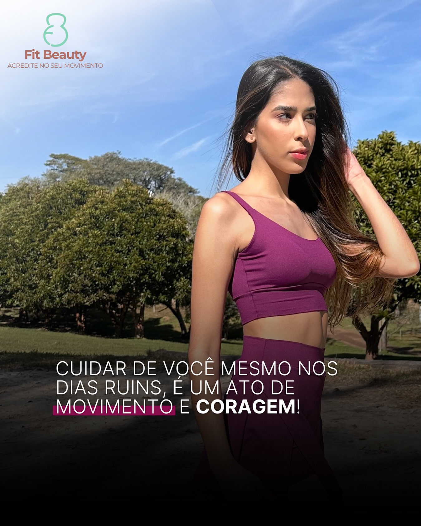 Nos dias bons ou ruins, escolha o movimento. 💪🏼💫
Cuidar de você mesma é um ato de coragem — e na Fit Beauty, acreditamos que cada passo importa.
Vista-se com conforto, atitude e propósito.
Acesse nosso site e descubra peças que acompanham o seu ritmo, todos os dias:
🔗 www.fitbeautymf.com.br
#FitBeauty #AcrediteNoSeuMovimento #ModaFitness
