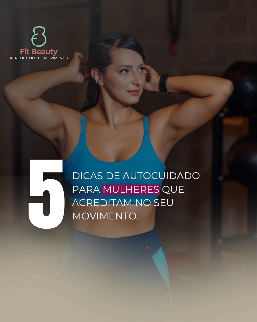 💫 A Fit Beauty acredita demais no movimento, no autocuidado, no autoconhecimento e no se vestir com conforto, atitude e protagonismo.
👉🏼 Passe para o lado e conheça essas 5 dicas que nós preparamos para vocês.
#FitBeauty #AcrediteNoSeuMovimento #ModaFitness